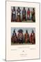 Native Americans of Mississippi and Colorado-Racinet-Mounted Art Print