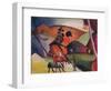 Native Americans on Horses, 1911-Auguste Macke-Framed Giclee Print