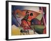 Native Americans on Horses, 1911-Auguste Macke-Framed Giclee Print