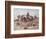 Native Americans Plains People Moving Camp, 1897-Charles Marion Russell-Framed Giclee Print