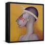 Native Americans Series, No. 1, 1998-John Wright-Framed Stretched Canvas