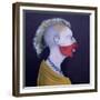 Native Americans Series, No. 4, 1998-John Wright-Framed Giclee Print