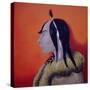 Native Americans Series, No. 5, 1998-John Wright-Stretched Canvas