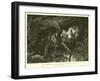 Native Americans Shadowing a British Column-null-Framed Giclee Print