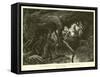 Native Americans Shadowing a British Column-null-Framed Stretched Canvas