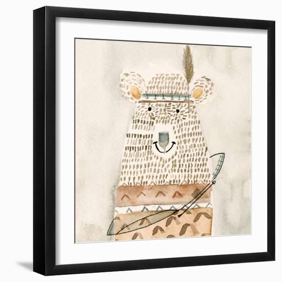 Native Bear-Natalie Timbrook-Framed Art Print