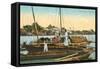 Native Boats of the Philippines-null-Framed Stretched Canvas