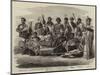 Native Chiefs from New Zealand-null-Mounted Giclee Print