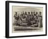 Native Chiefs from New Zealand-null-Framed Giclee Print