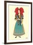 Native Costume of Alsace-null-Framed Art Print