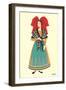 Native Costume of Alsace-null-Framed Art Print