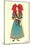 Native Costume of Alsace-null-Mounted Art Print