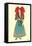 Native Costume of Alsace-null-Framed Stretched Canvas