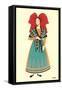 Native Costume of Alsace-null-Framed Stretched Canvas