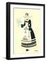 Native Costume of Brittany-null-Framed Art Print