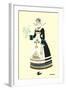 Native Costume of Brittany-null-Framed Art Print