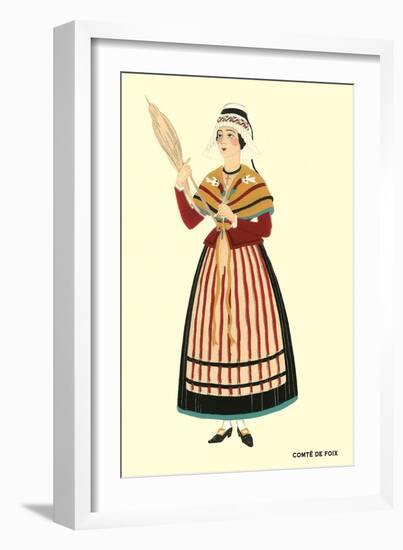 Native Costume of Comte De Foix-null-Framed Art Print