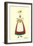 Native Costume of Comte De Nice-null-Framed Art Print