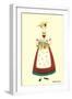 Native Costume of Comte De Nice-null-Framed Art Print