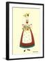 Native Costume of Comte De Nice-null-Framed Art Print