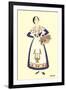 Native Costume of Gascony-null-Framed Art Print