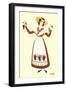 Native Costume of Guyenne-null-Framed Art Print