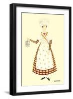 Native Costume of Saintonge-null-Framed Art Print