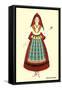 Native Costume of the Basque Province-null-Framed Stretched Canvas