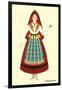 Native Costume of the Basque Province-null-Framed Art Print