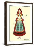 Native Costume of the Basque Province-null-Framed Art Print