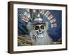 Native Dancer in Mask and Headdress, La Paz, Bolivia-Jim Zuckerman-Framed Photographic Print