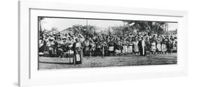 Native Dancers in Mombasa, 1924-1925-null-Framed Giclee Print