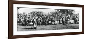 Native Dancers in Mombasa, 1924-1925-null-Framed Giclee Print