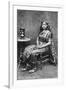 Native Dancing Girl, India, Early 20th Century-null-Framed Giclee Print