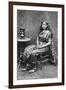 Native Dancing Girl, India, Early 20th Century-null-Framed Giclee Print