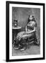 Native Dancing Girl, India, Early 20th Century-null-Framed Giclee Print