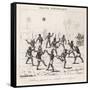 Native Guyanese Indians Play a Regional Variant of Football Reliant It Appears-Laucauchie-Framed Stretched Canvas