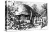 Native Habitation, Santo Domingo, 1873-null-Stretched Canvas