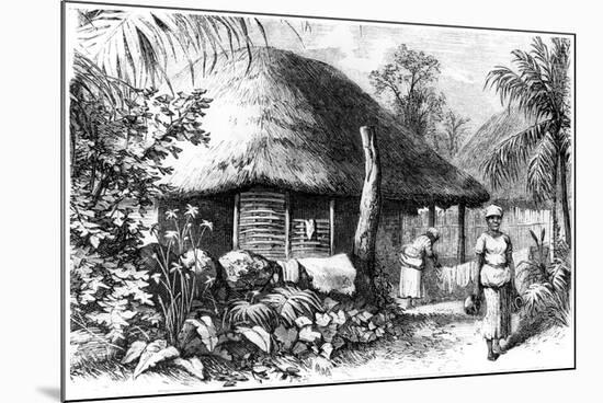 Native Habitation, Santo Domingo, 1873-null-Mounted Giclee Print