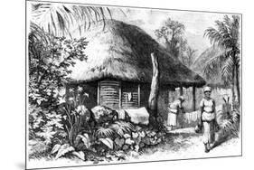 Native Habitation, Santo Domingo, 1873-null-Mounted Giclee Print