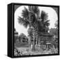 Native House Built on Piles, Bhamo, Burma, 1908-null-Framed Stretched Canvas