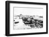 Native Houses, Saigon, C.1870s-null-Framed Premium Photographic Print