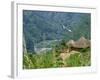 Native Huts in a Valley Near Uriva, Zaire, Africa-Poole David-Framed Photographic Print