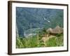 Native Huts in a Valley Near Uriva, Zaire, Africa-Poole David-Framed Photographic Print