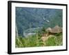 Native Huts in a Valley Near Uriva, Zaire, Africa-Poole David-Framed Photographic Print