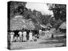 Native Huts, Jamaica, C1905-Adolphe & Son Duperly-Stretched Canvas