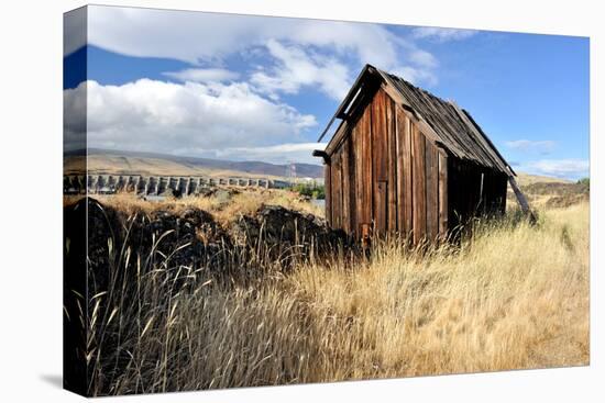 Native Indian Abandoned Building-sphraner-Stretched Canvas