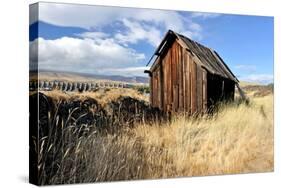 Native Indian Abandoned Building-sphraner-Stretched Canvas