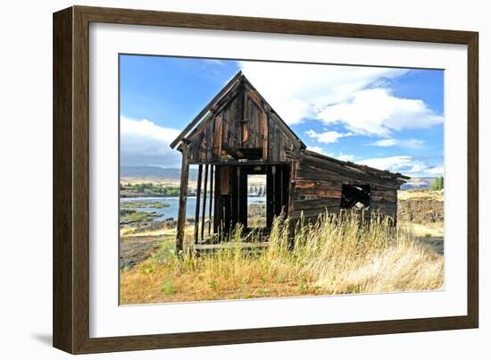 Native Indian Abandoned Building-sphraner-Framed Photographic Print