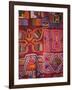 Native Indian Artwork, Mola, Panama-Bill Bachmann-Framed Premium Photographic Print